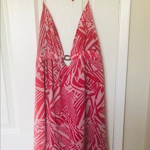 G by Guess Maxi Long Pink Summer Dress
